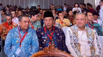Abdullah Sani saat hadiri temu bisnis tahap VI ICEF