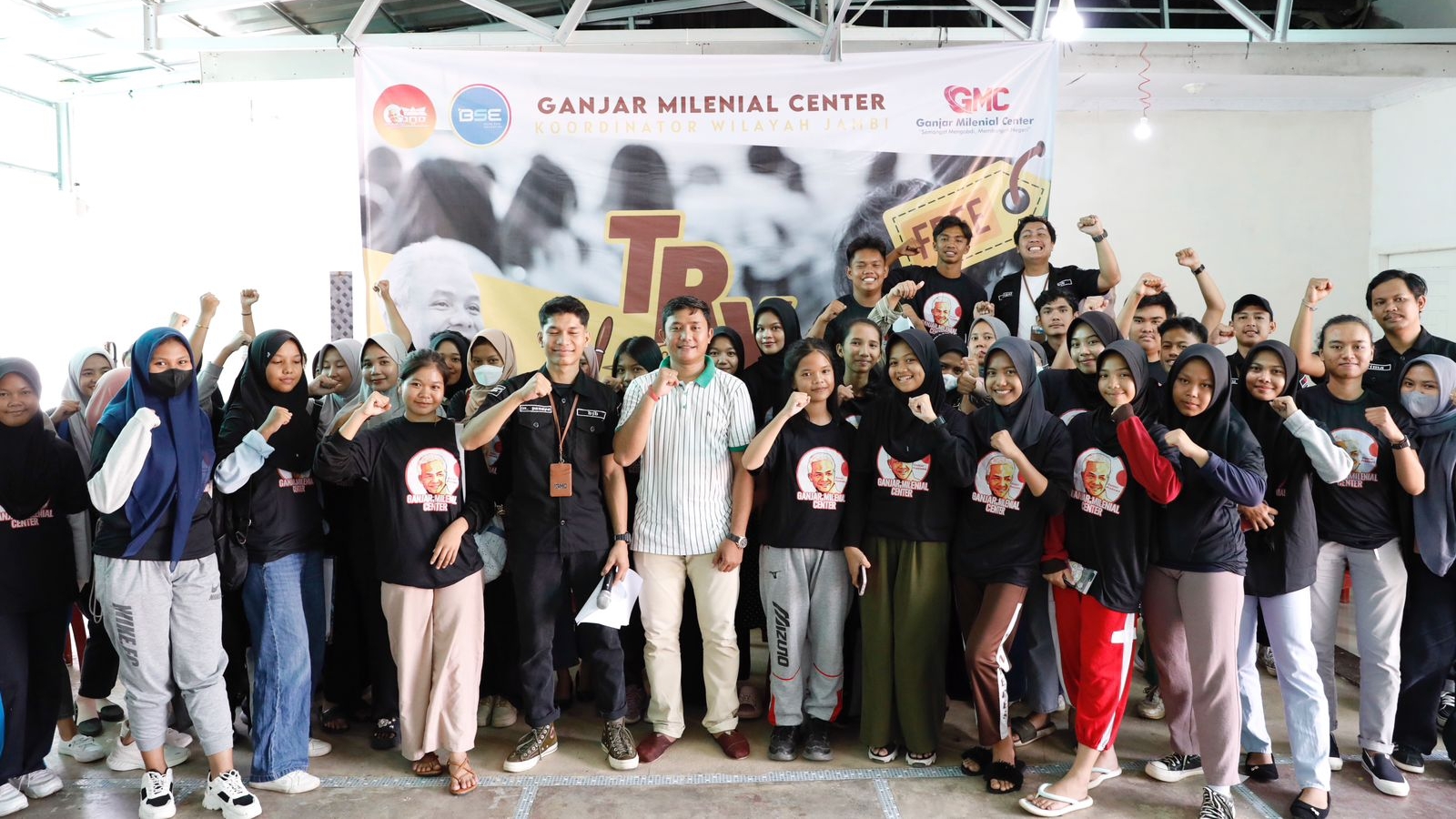 Ganjar Milenial gelar try out latihan soal tes seleksi CPNS di Jambi, Sabtu (5/8)