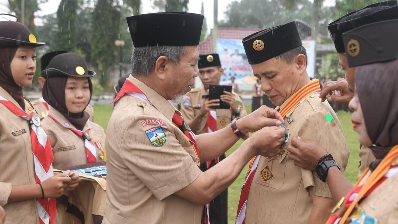 Upacara Hari Pramuka ke-62 di Merangin