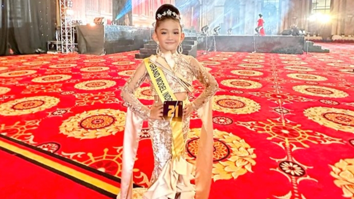 Syafiqah Assyabiya gadis cilik asal Merangin wakili Indonesia di ajang model internasional