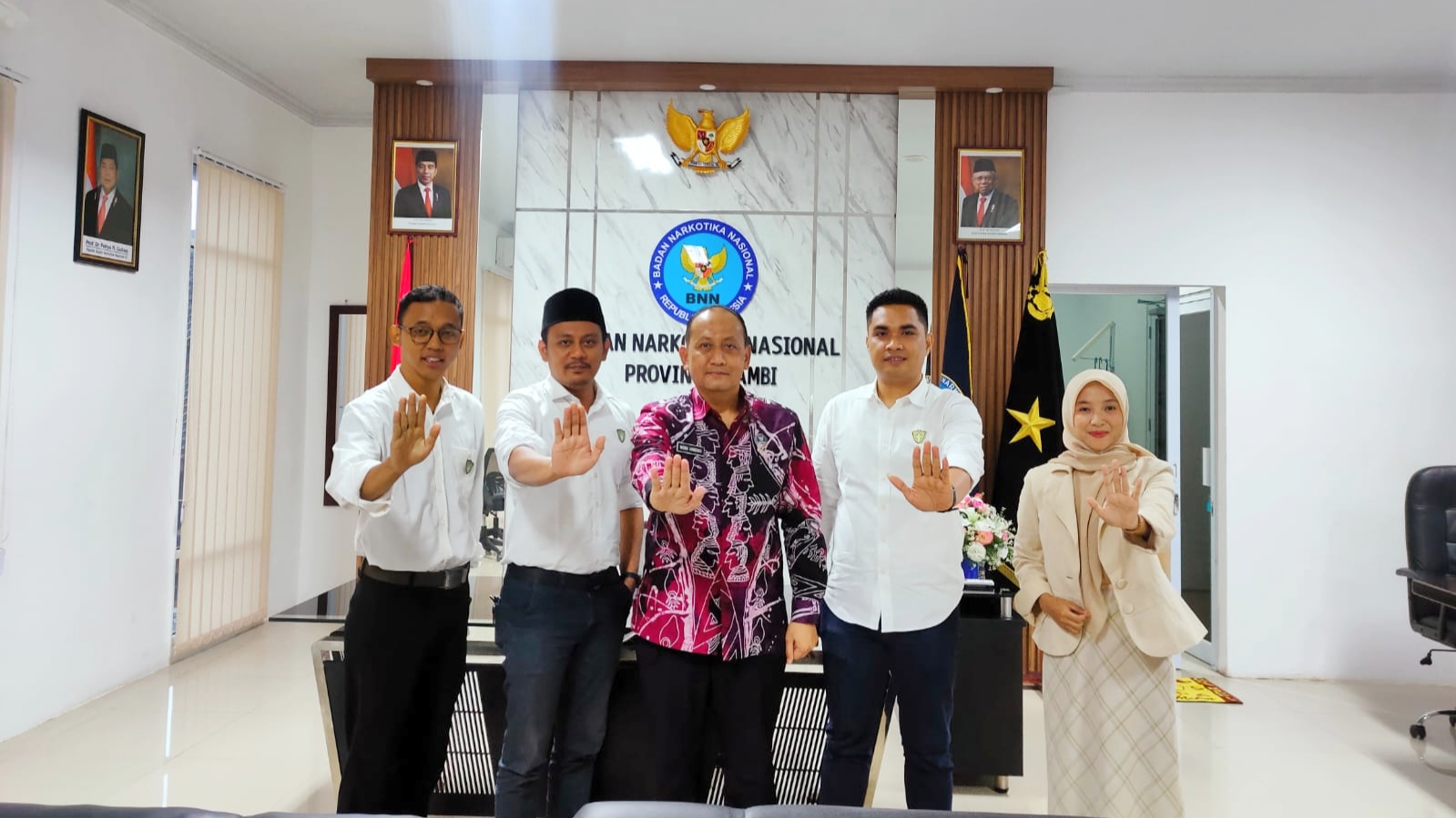 Silaturahmi BNN dan BAANAR Jambi, Kamis (21/9)