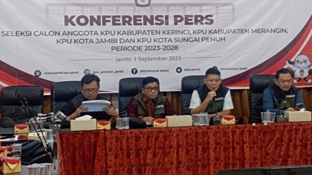 Timsel KPU 4 Kabupaten/Kita di Jambi