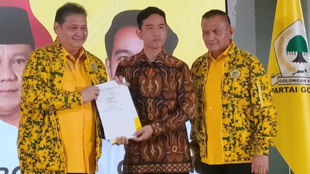 Golkar usung Gibran Rakbuming Raka jadi Cawapres mendampingi Prabowo 
