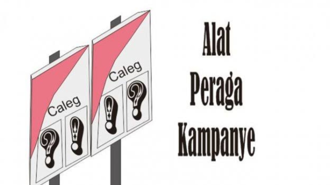 Ilustrasi alat peraga kampanye 