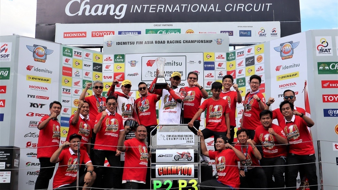 Pebalap Astra Honda rajai balap Asia