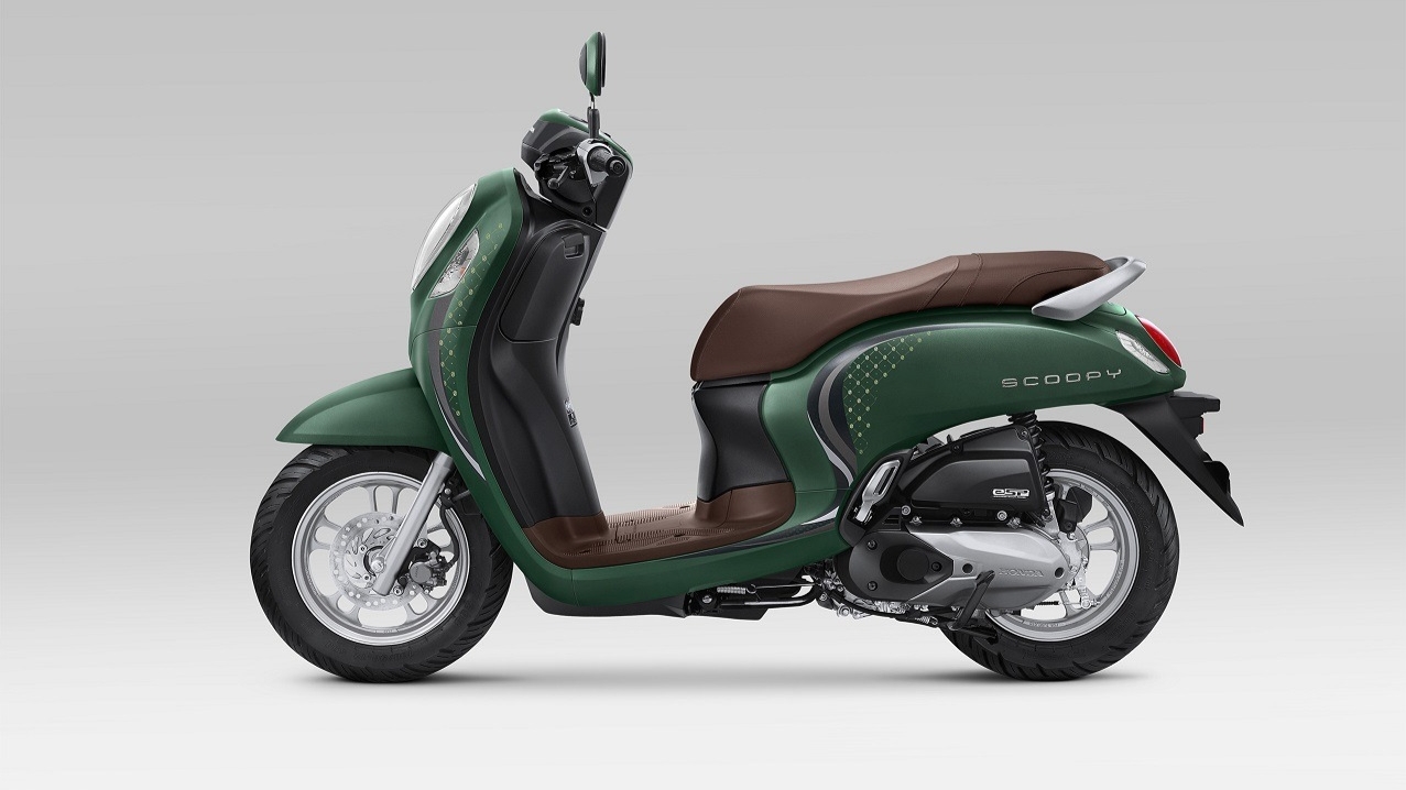 New Honda Scoopy dengan warna dan striping baru hadir di Jambi