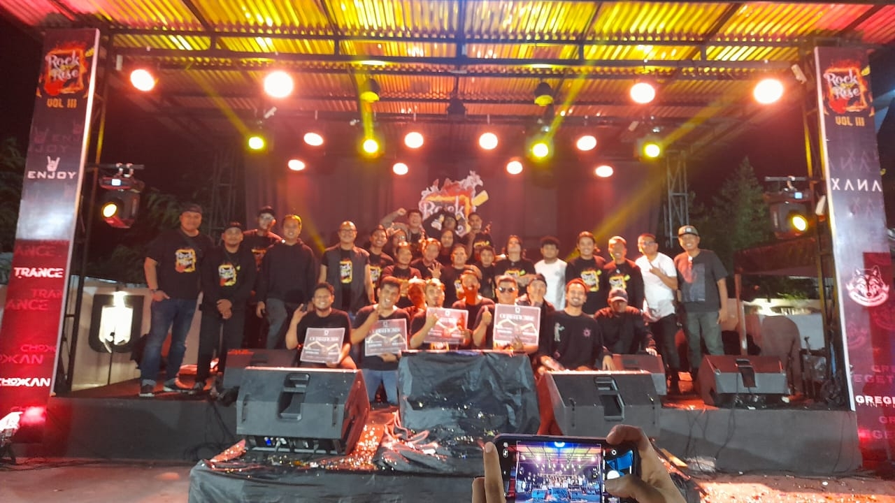 Event musik Rock Rise Vol 3