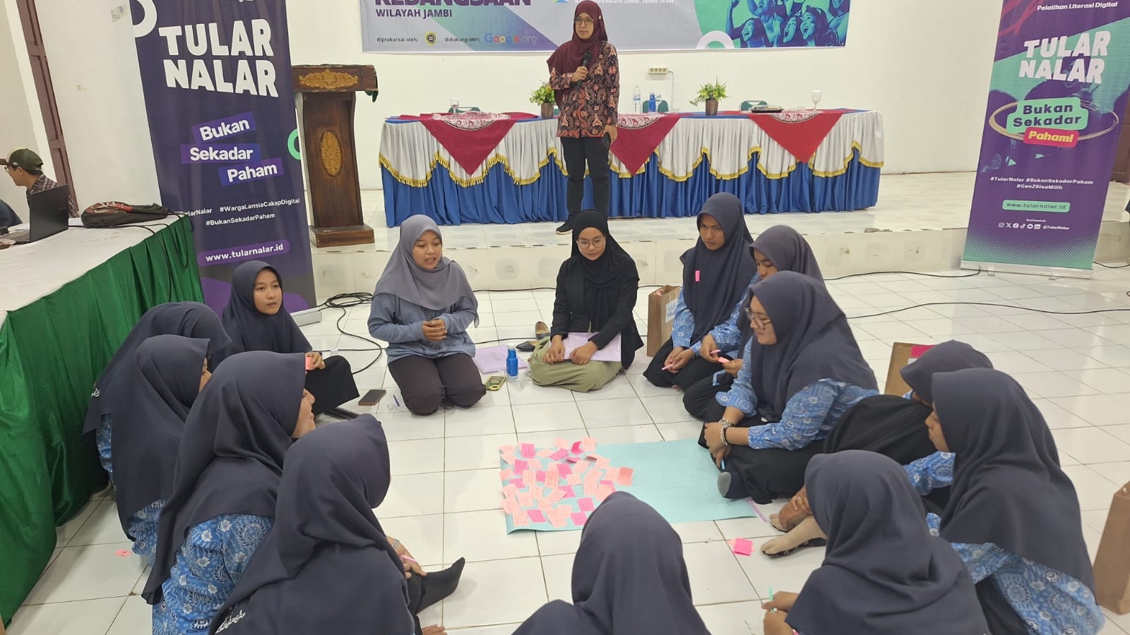 Tular Nalar-KI Jambi gelar sekolah kebangsaan di MAN IC Jambi, Kamis (21/12/2023)