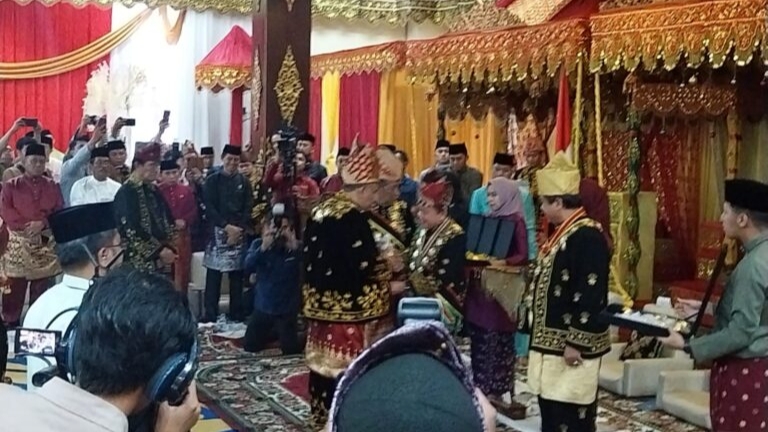 13 tokoh nasional ini dianugerahi gelar adat melayu Jambi, Kamis (4/1)