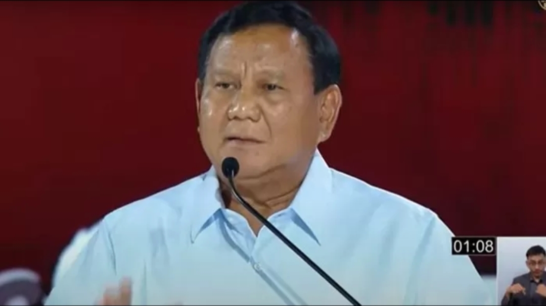 Calon Presiden nomor urut 2, Prabowo Subianto 