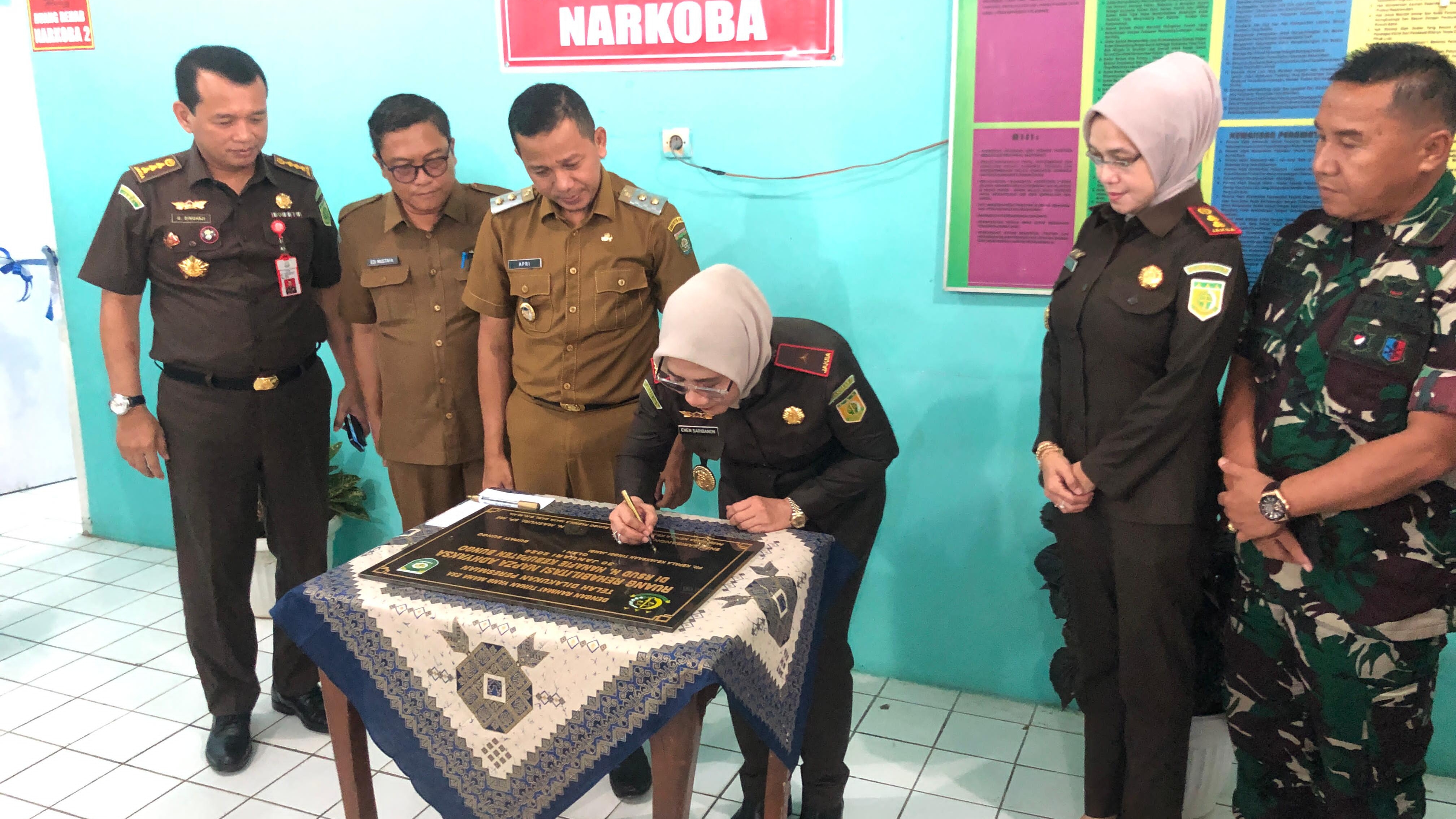 Plt Kajati Jambi resmikan Balai Rehab Napza di Bungo, Selasa (30/1)