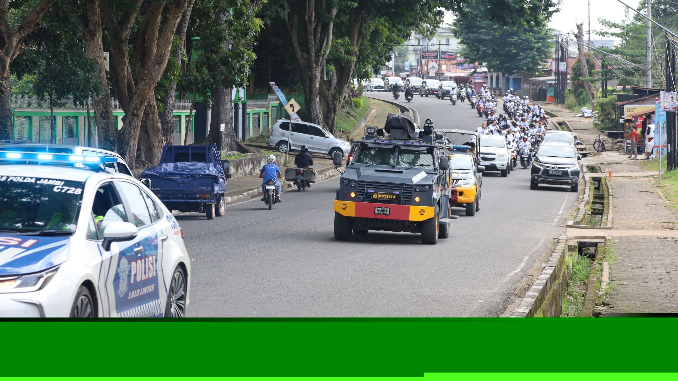 Bawaslu Jambi gelar patroli pengawasan jelang masa tenang Pemilu 2024, Sabtu (10/2)