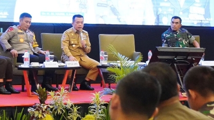 Al Haris pimpinan rapat Forkopimda H-2 jelang Pemilu 2024, Senin (12/2)