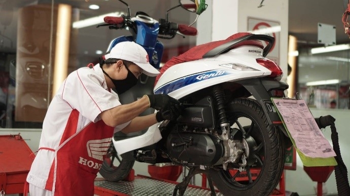 Ini tips merawat motor matic agar tetap prima