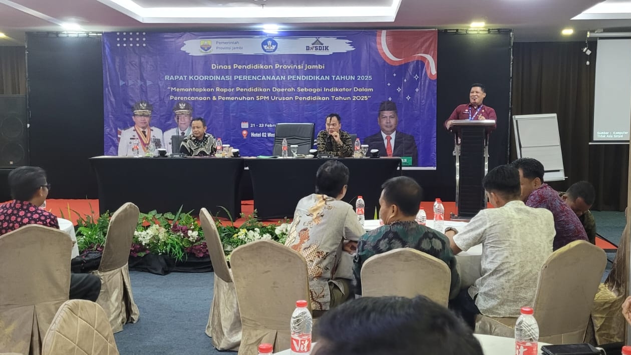 Disdik Jambi gelar Rakor Perencanaan Pendidikan tahun 2025