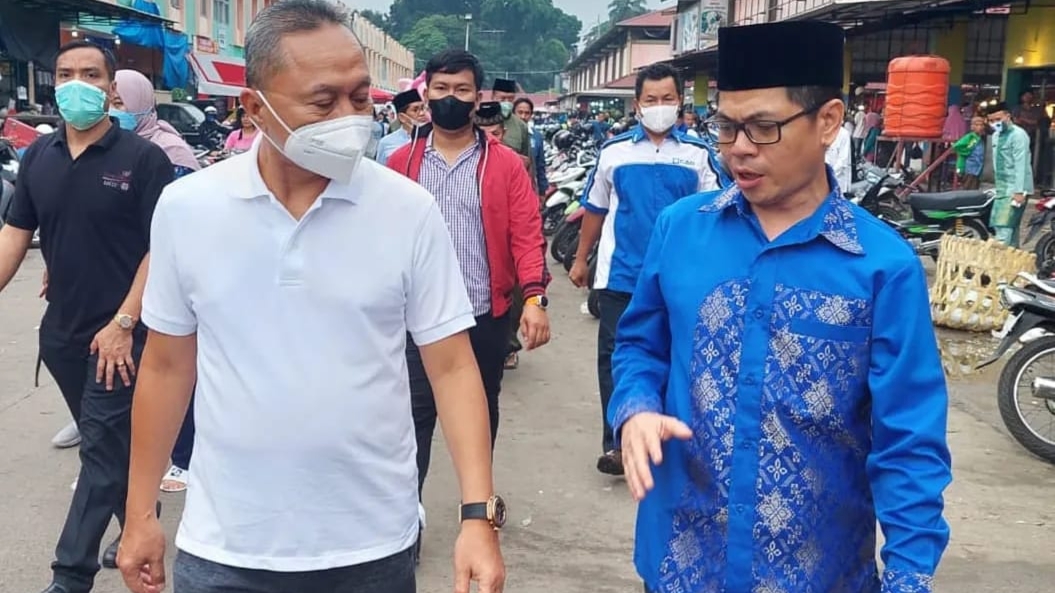 Ansori bersama Ketum PAN, Zulkifli Hasan 