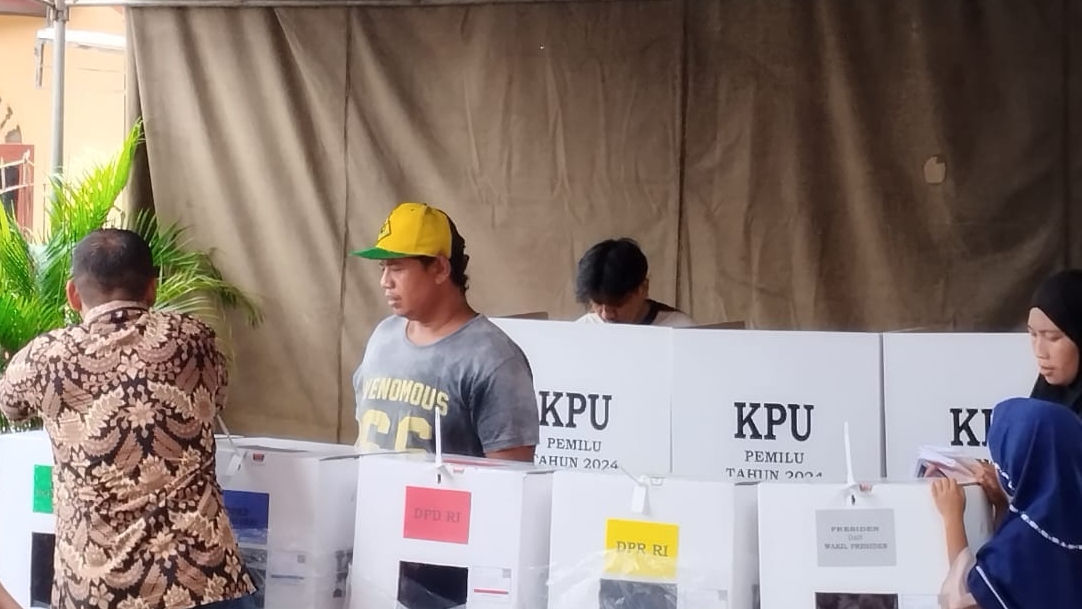 Pemungutan suara di Pemilu 2024
