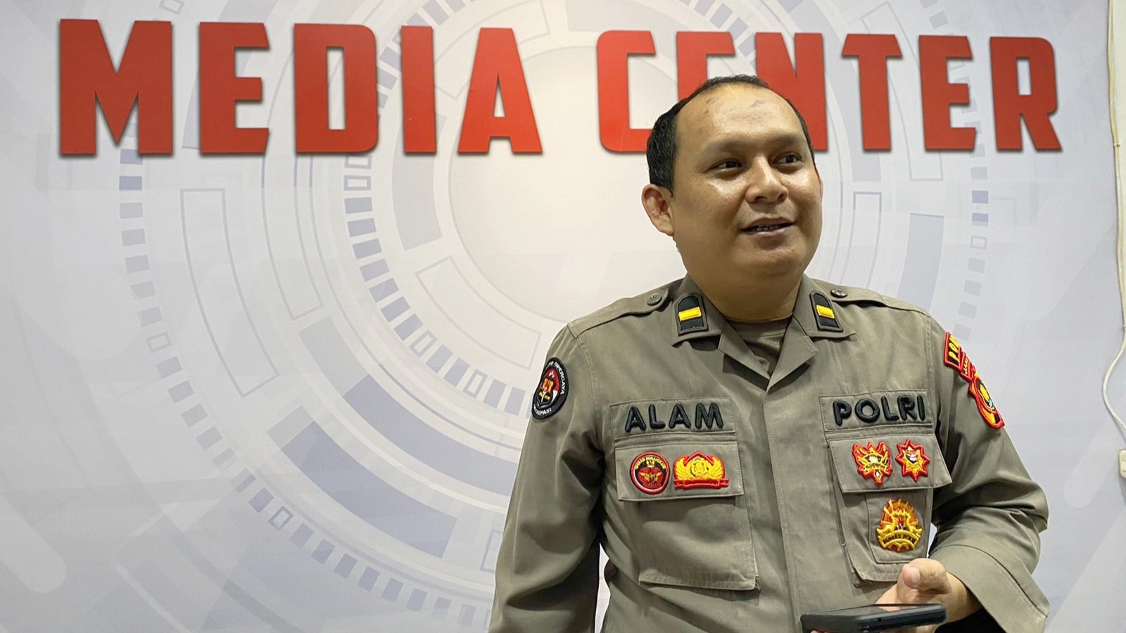 Paur Penum Subbid Penmas Bidhumas Polda Jambi, Ipda Alamsyah Amir