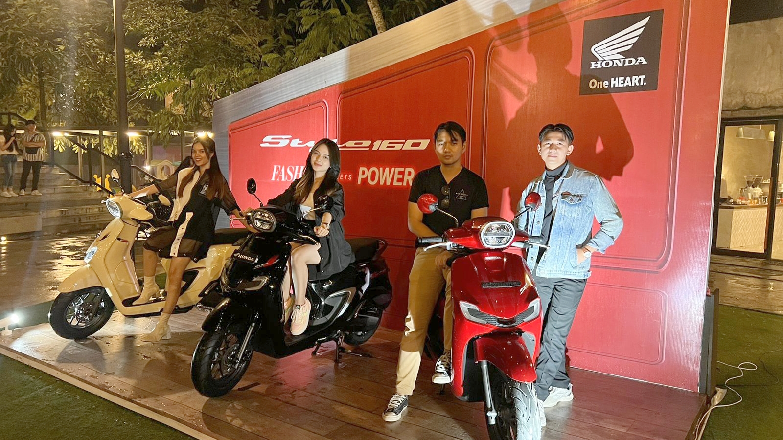 Sinsen resmi luncurkan skutik premium fashionable New Honda Stylo 160
