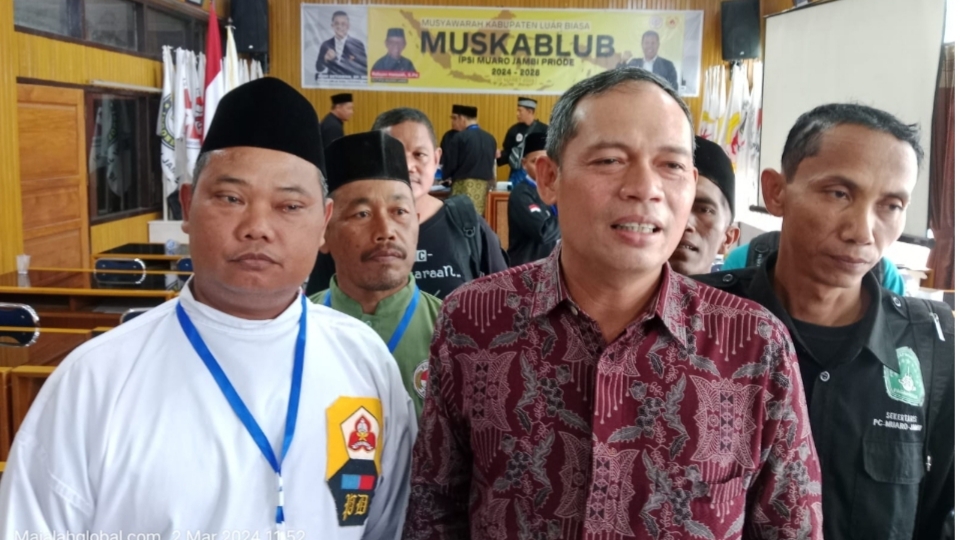 Ahmad Haikal terpilih jadi Ketua IPSI Muaro Jambi periode 2024-2028