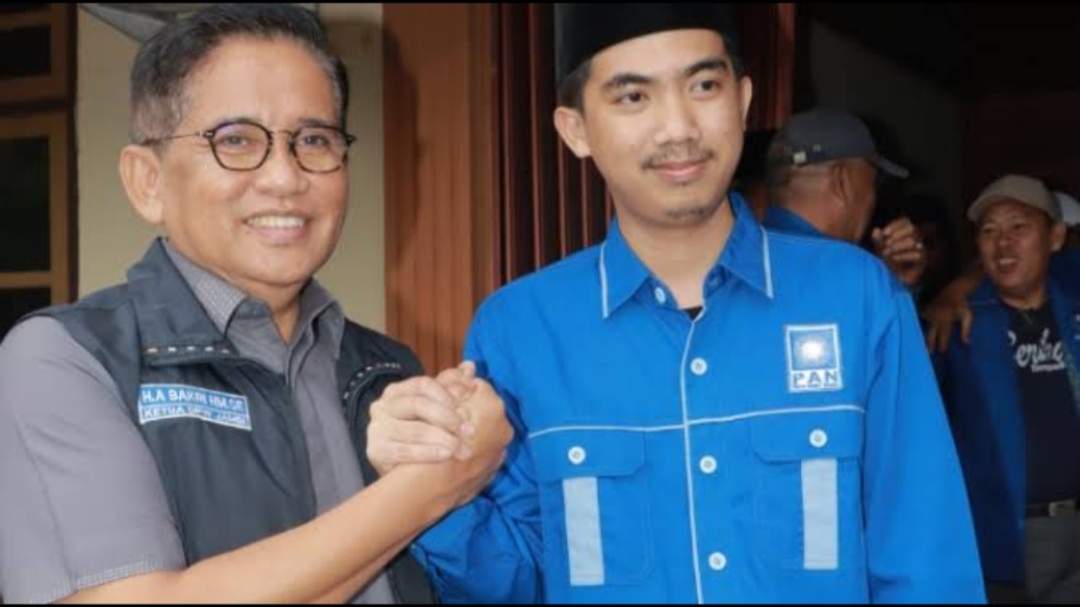 Ketua DPW PAN Provinsi Jambi, H. Bakri dan Adib Mubarak 