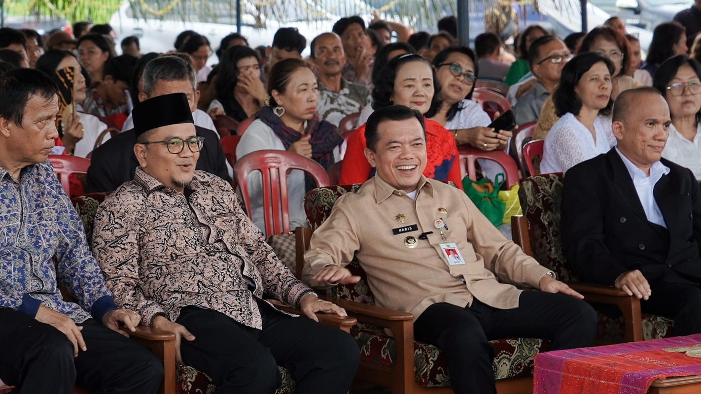 Al Haris hadiri perayaan Paskah GPIB Marturia 2 Jambi, Minggu (31/3)