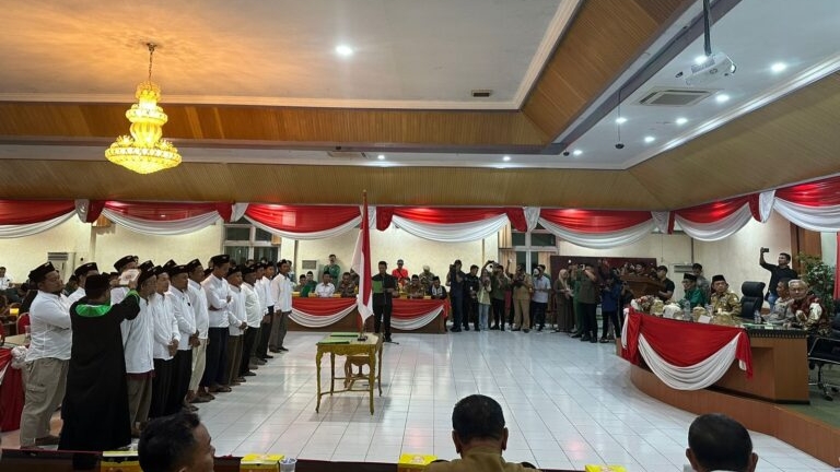 JAS dan Napiter wilayah Jambi melakukan pelepasan baiat dan berikrar setia kepada NKRI
