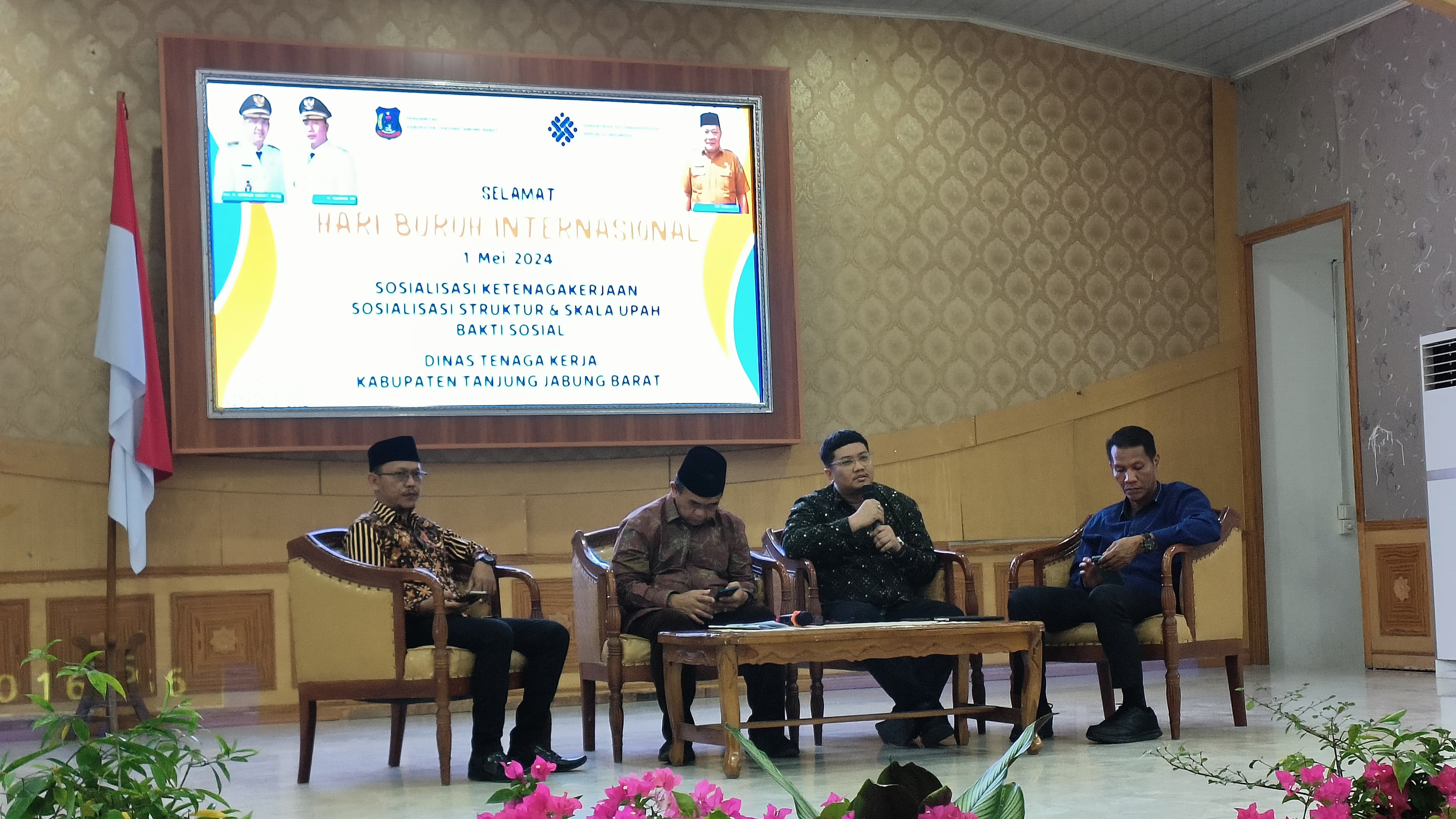 BPJS Ketenagakerjaan sosialisasi di Tanjab Barat