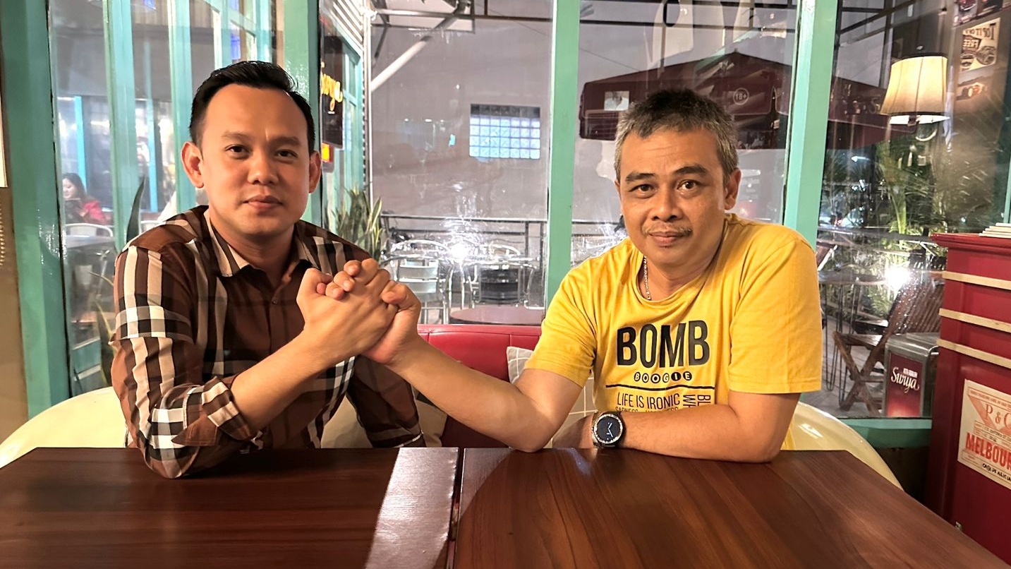 Musri Nauli (kanan) dan Fikri