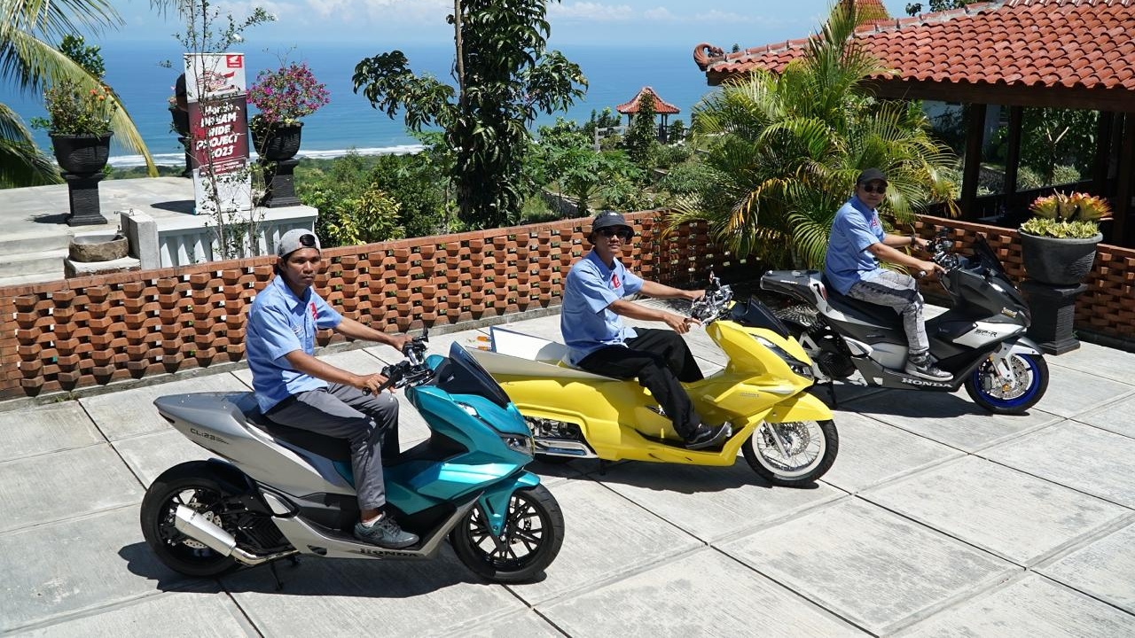 Honda PCX160 karya juara HMC  