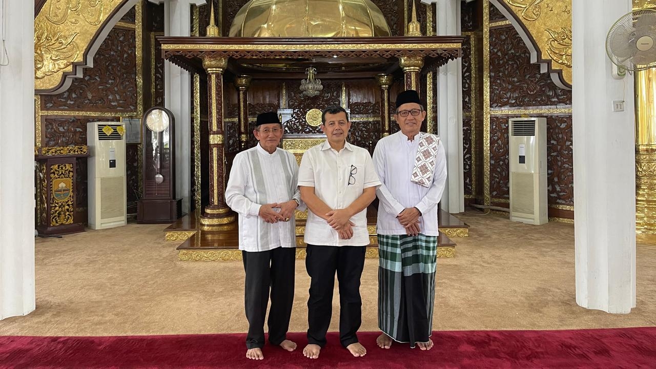 Tim Baintelkam Polri ailaturahmi ke tokoh masyarakat dan ulama Jambi