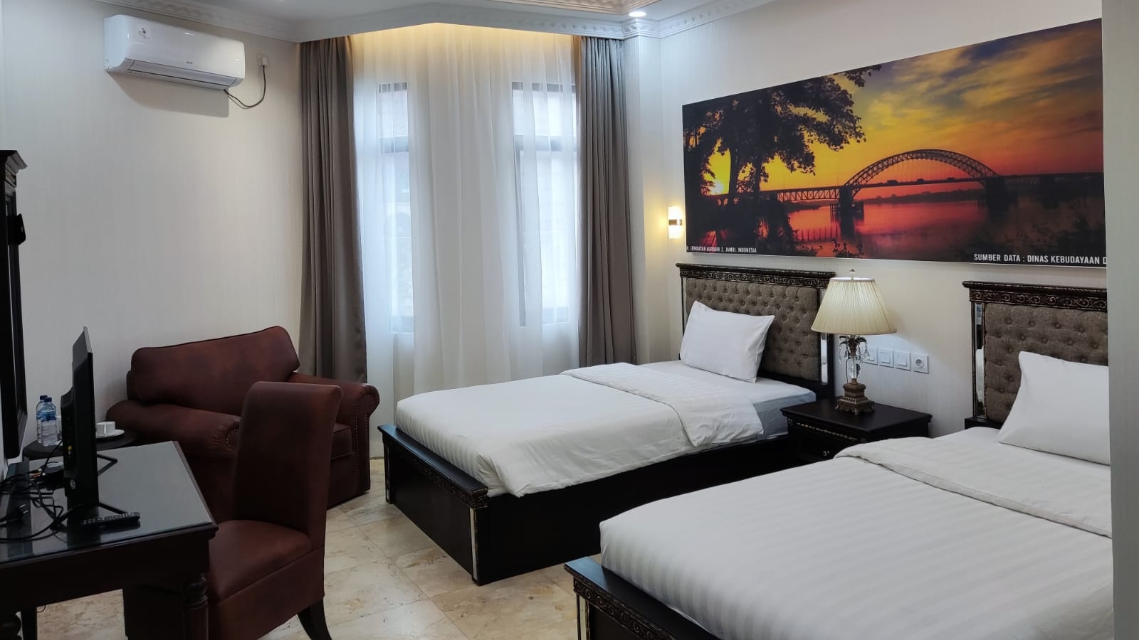 Kamar di Mess Jambi