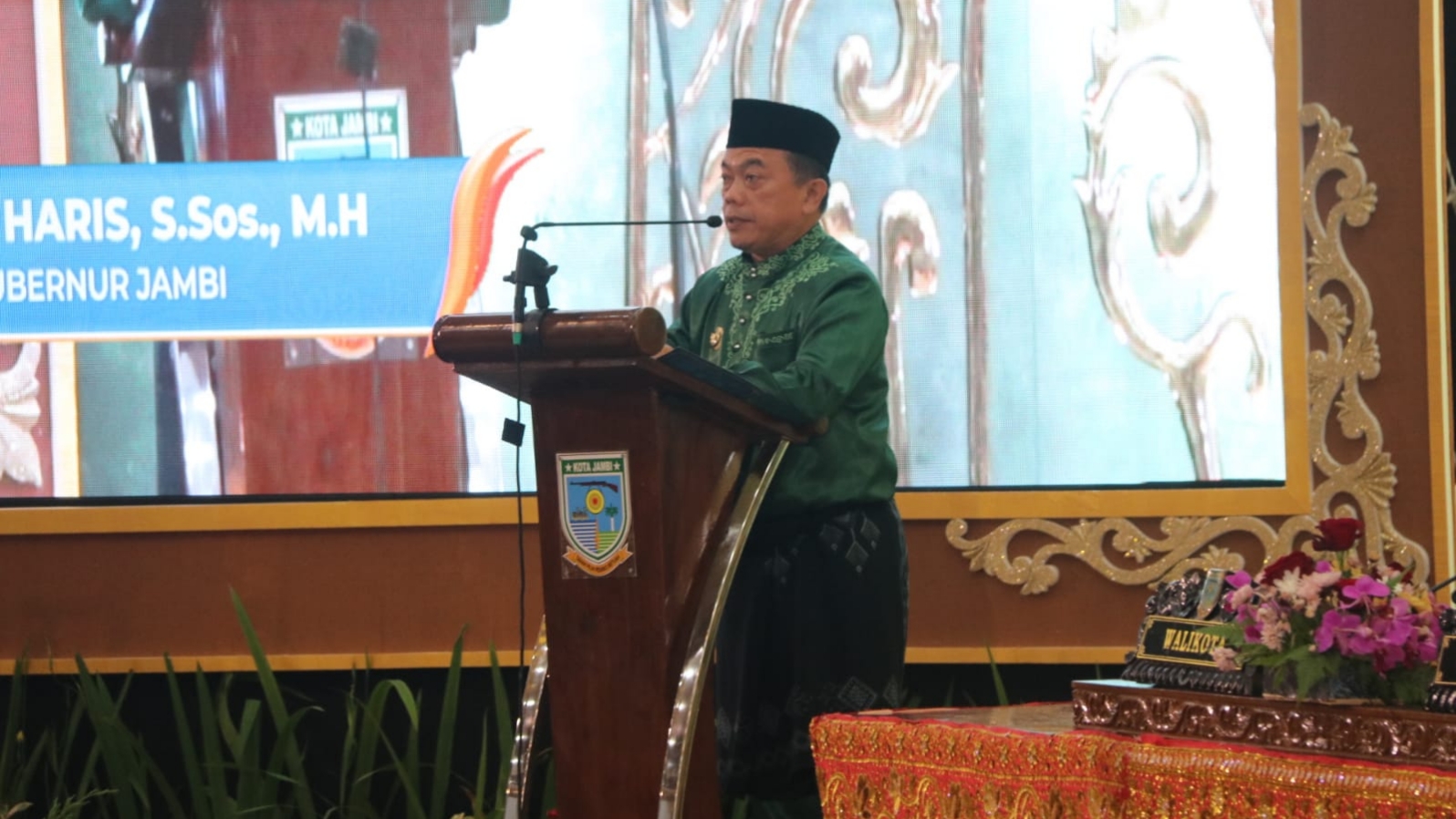 Al Haris hadiri HUT ke 78 Pemkot Jambi, Selasa (28/5)