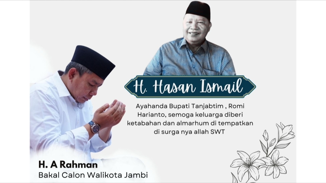 H Abdul Rahman sampaikan belasungkawa meninggalnya politisi senior Hasan Ismail