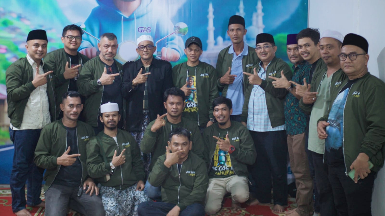 UAS saat hadiri peresmian Posko Oke Gas, Jumat (5/7)