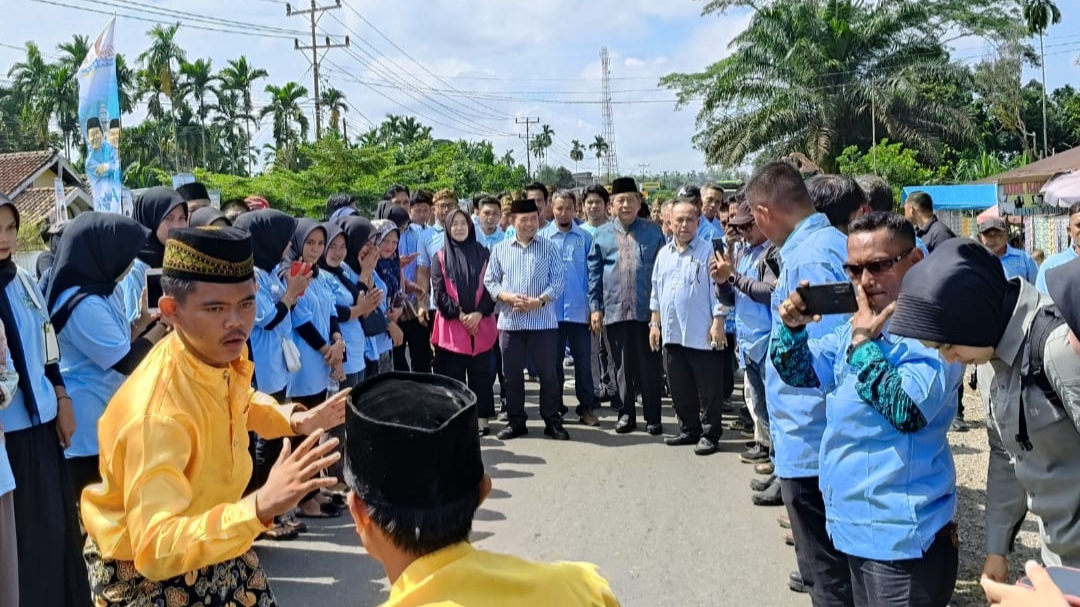 Haris-Sani kompak hadiri pelantikan Tim Pemenangan Tanjab Timur, Sabtu (3/8)