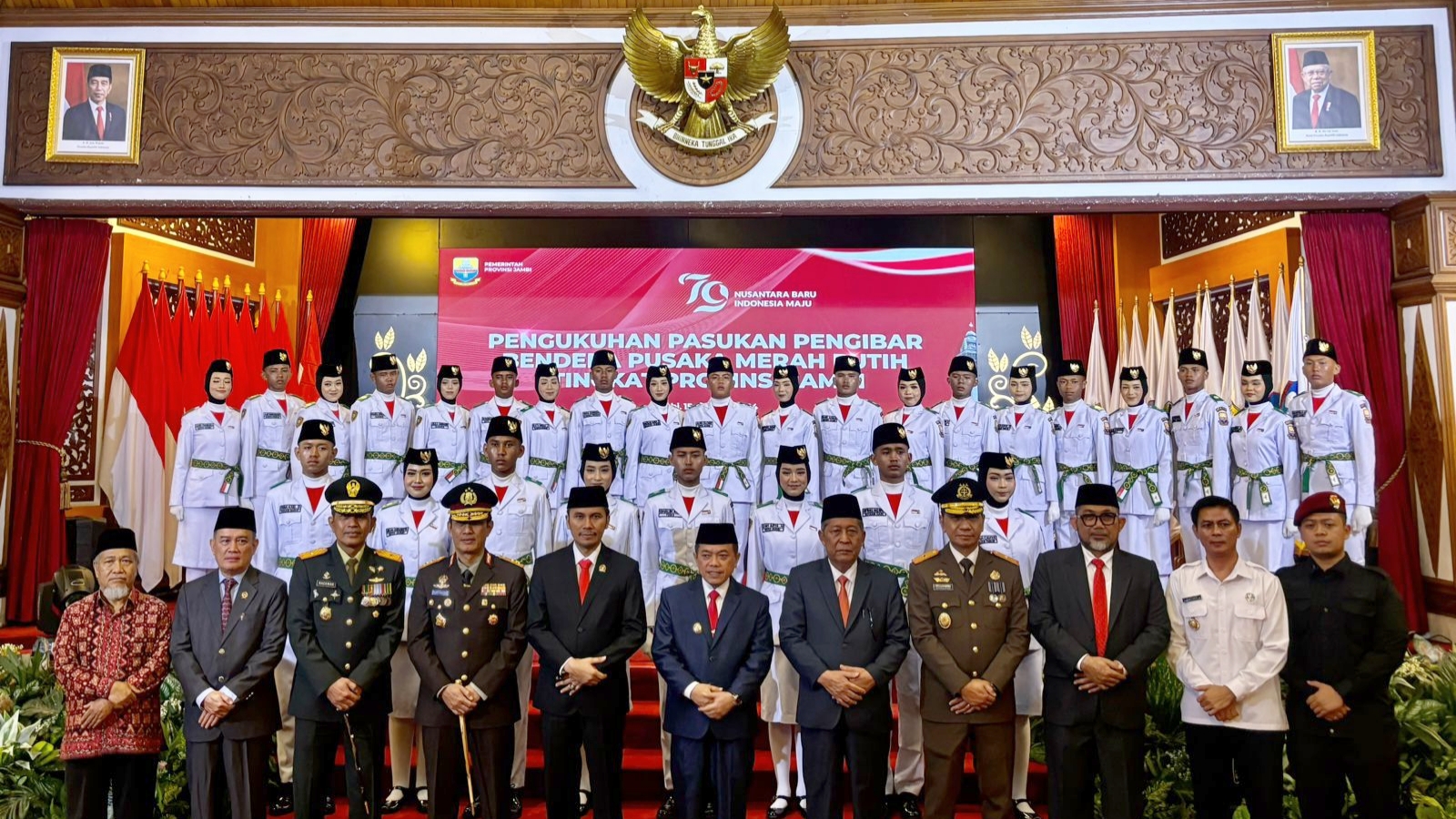 Edi Purwanto hadiri pengukuhan Paskibra Provinsi Jambi 