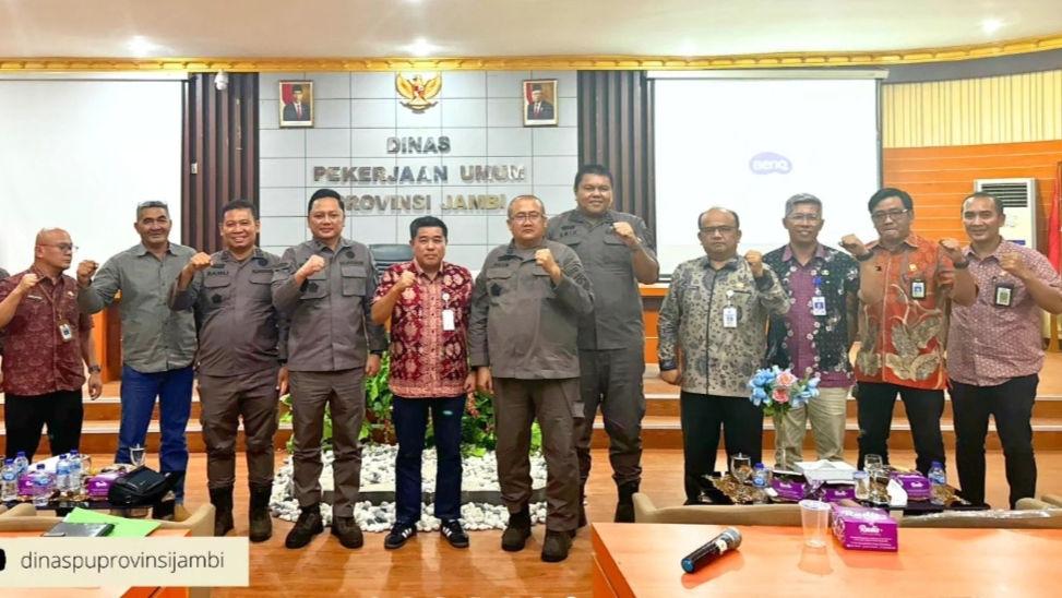 PUPR Provinsi Jambi bersama Kejati adakan pertemuan bahas proyek strategis daerah
