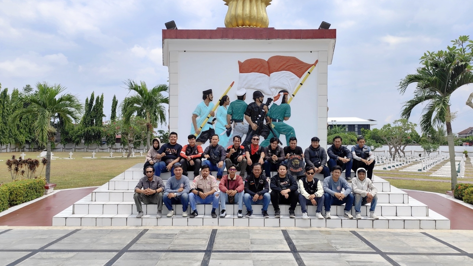 Komunitas Motor Honda Jambi ramaikan Convoy Merdeka