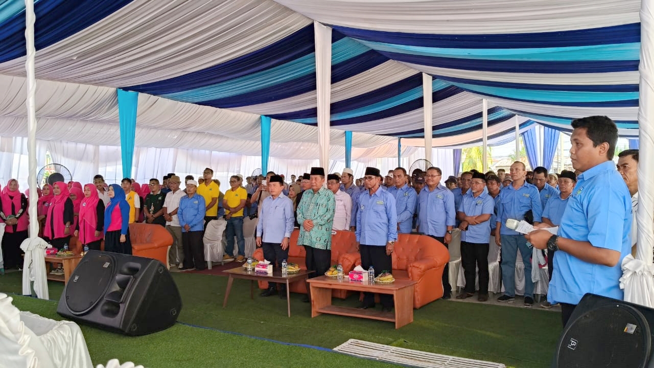 Al Haris-Sani lantik ribuan Tim Pemenangan Haris-Sani Tanjab Barat, Minggu (1/9)