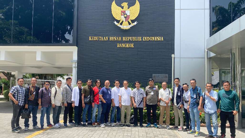 Lawatan SMSI Jambi ke KBRI Bangkok, Jumat (6/9)
