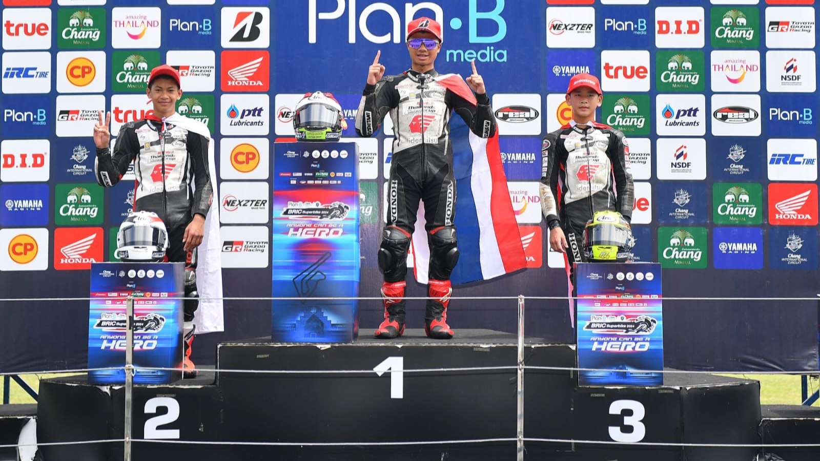 Pebalap Astra Honda cetak podium perdana di Thailand Talent Cup 2024