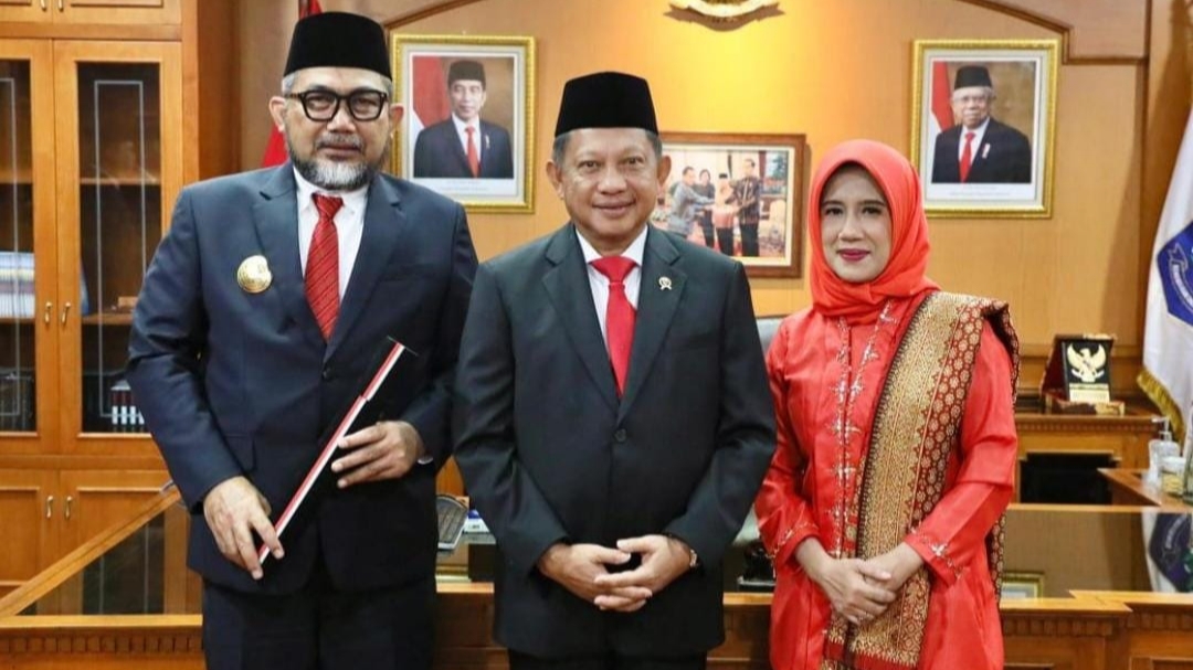 Sudirman bersama Mendagri Tito Karnavian 