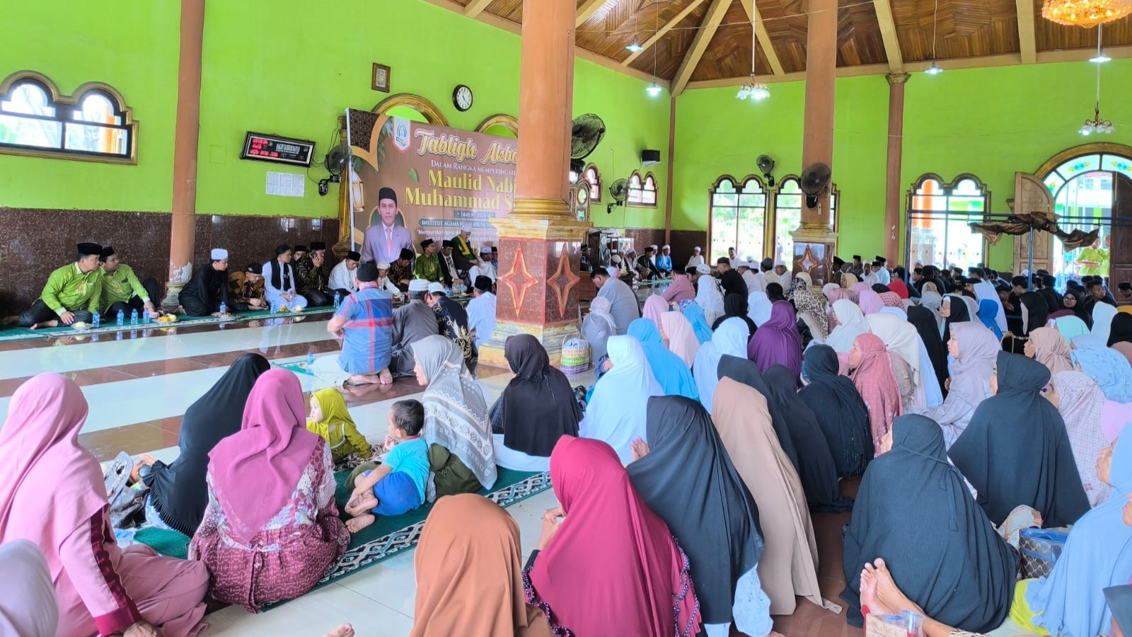 Al Haris hadiri Maulid Nabi Muhammad SAW di Kampus Abuya Salek, Kamis (3/10)