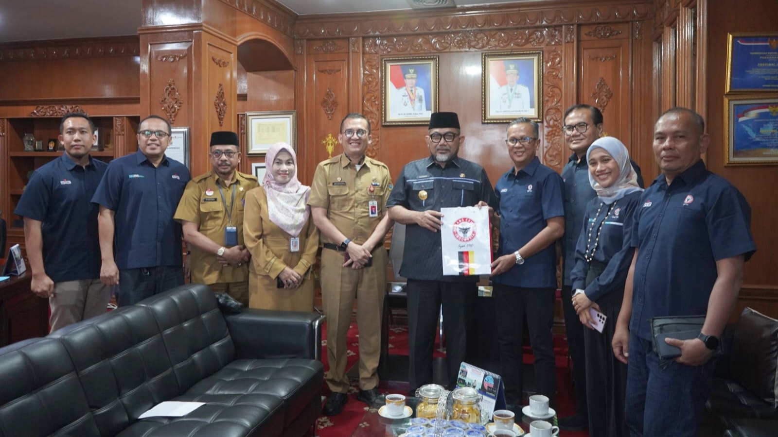 Silaturahmi Pjs Gubernur Jambi dengan PT Semen Padang 