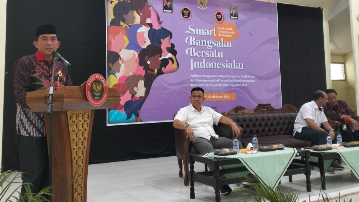 BNPT-FKPT ajak pelajar dan Olorang tua di Kota Jambi cegah radikalisme