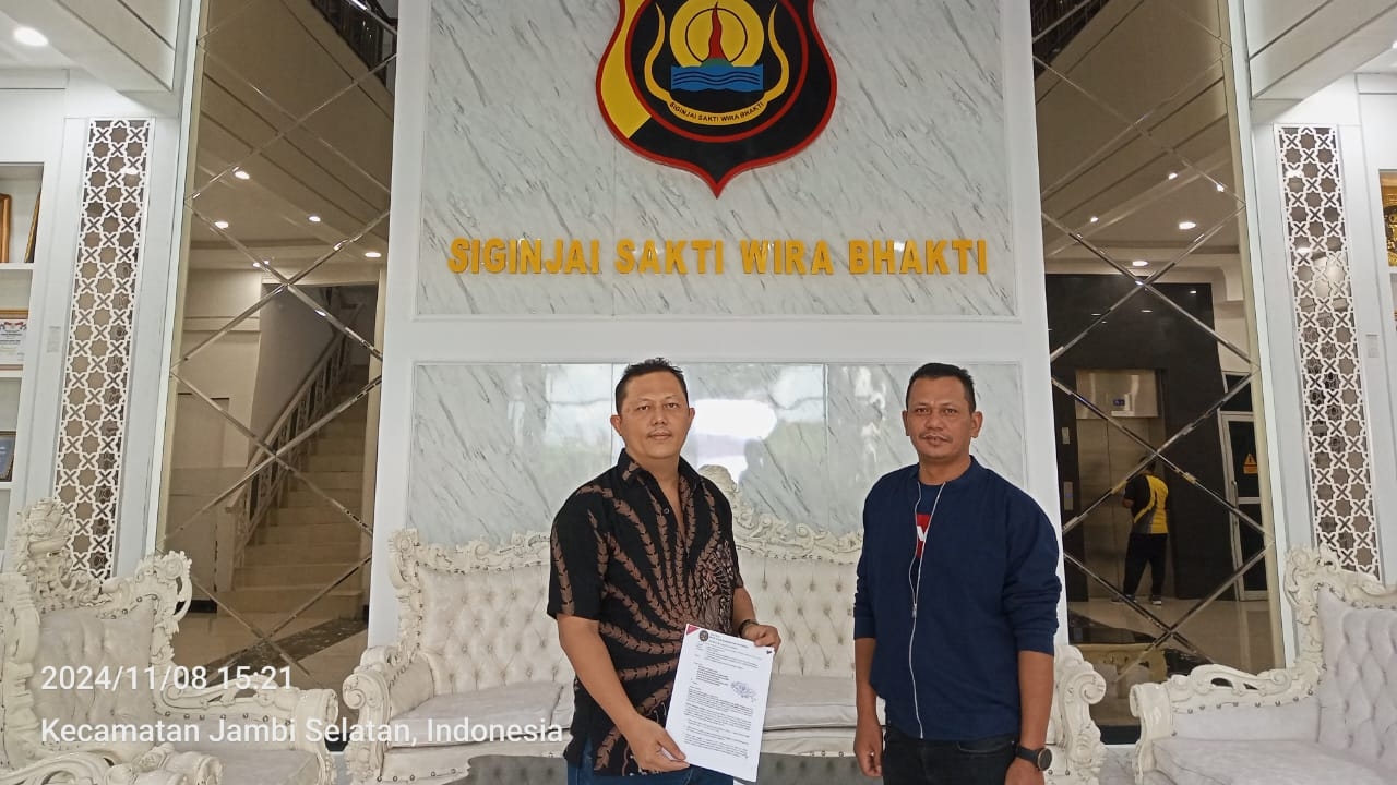 Kuasha Hukum EHP sambangi Polda Jambi 