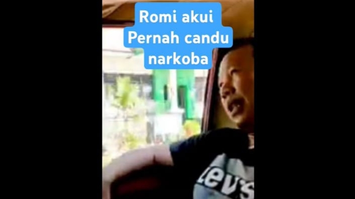 Romi akui pernah jadi penyalahguna narkoba 