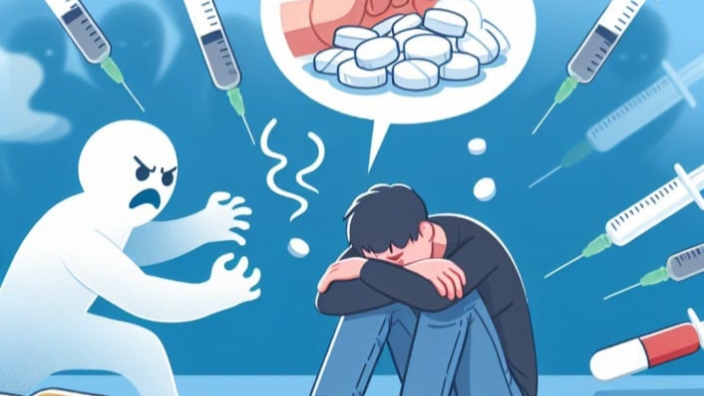 Ilustrasi penyalahguna narkoba 