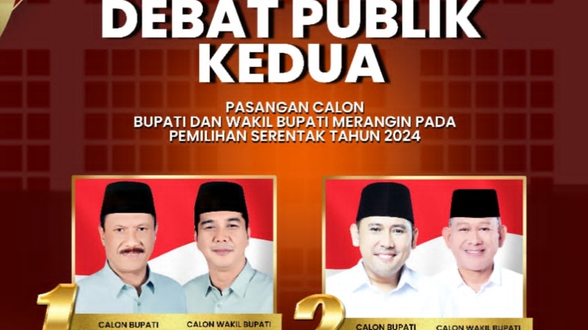 Debat kedua Pilbup Merangin 2024